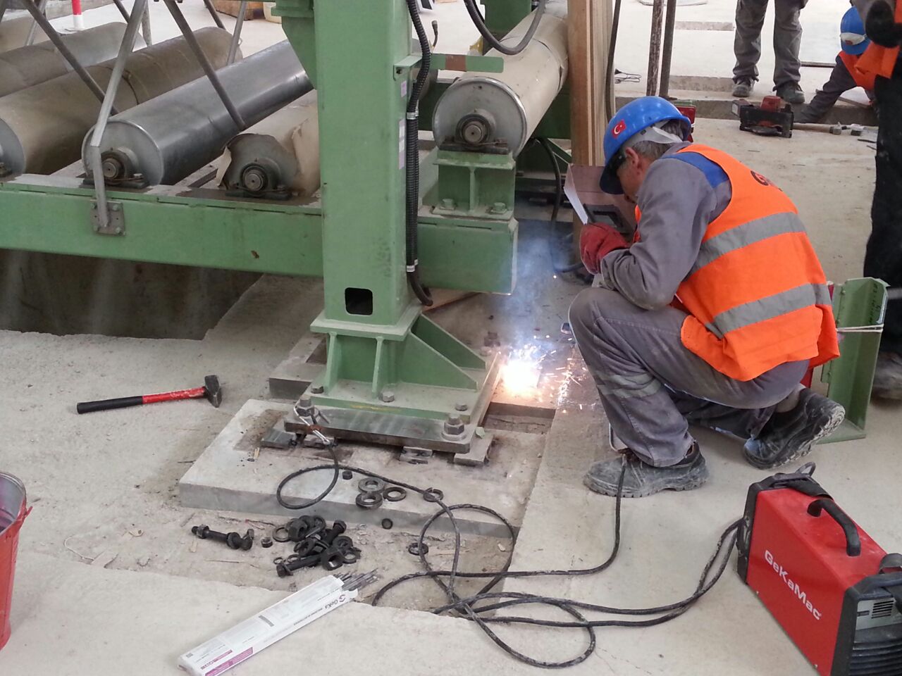 Hat-Makine Parkuru Kurulum İşleri